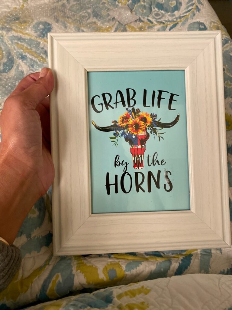 Grab Life by the Horns